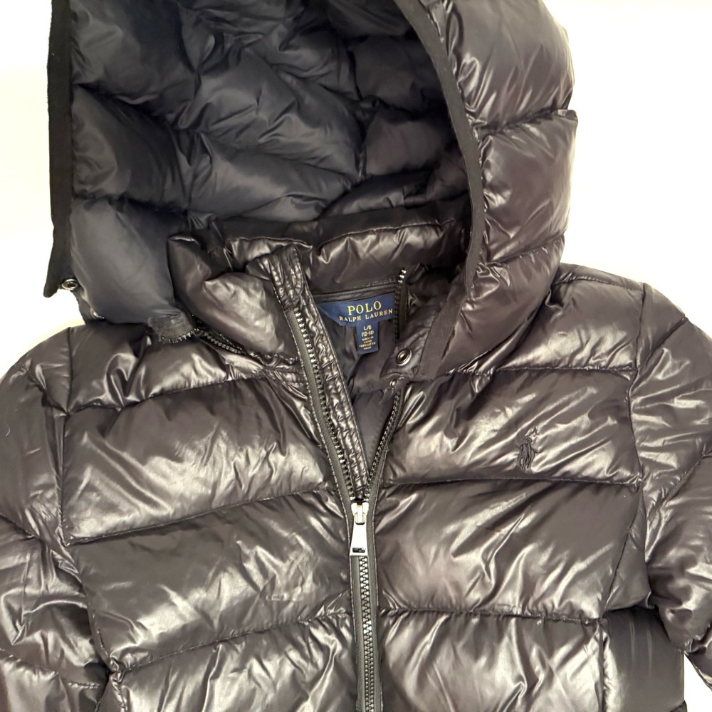 Polo by Ralph Lauren *Shiny Black* Puffer Jacket Kids